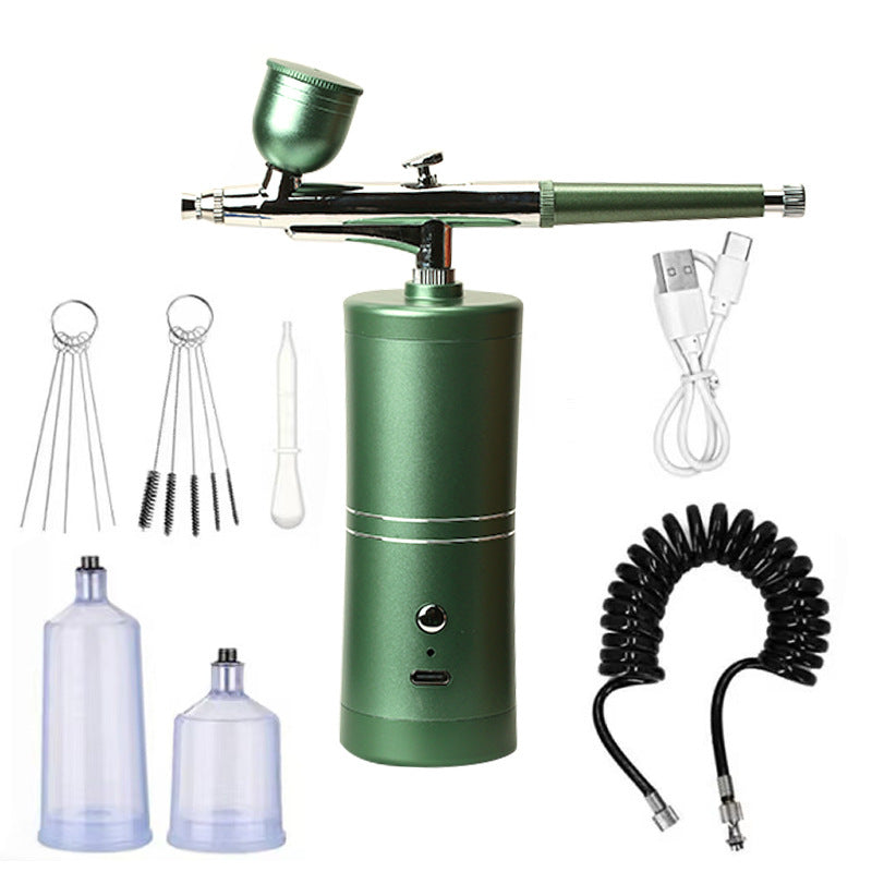 Cordless Airbrush Gun | Adjustable Spray Pressure | Precision Color Application