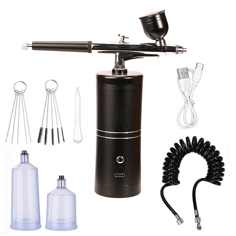 Cordless Airbrush Gun | Adjustable Spray Pressure | Precision Color Application
