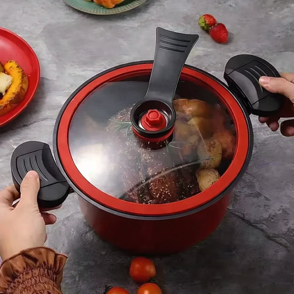 Saucepan | Pressure Cooker | Even Heat Distribution | Quick Cook Pot