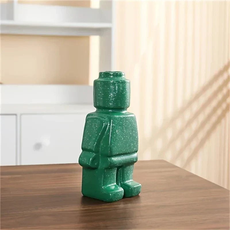 Modern Ceramic Vase with Smooth Finish – Nordic Style Decor