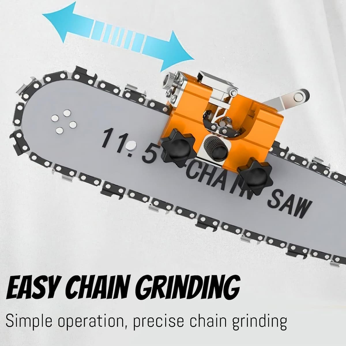 Portable Chainsaw Sharpener | Accurate | No Power Needed