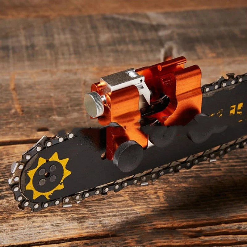 Manual Chain Sharpener for Saws | Achieve Even Sharpness in Minutes