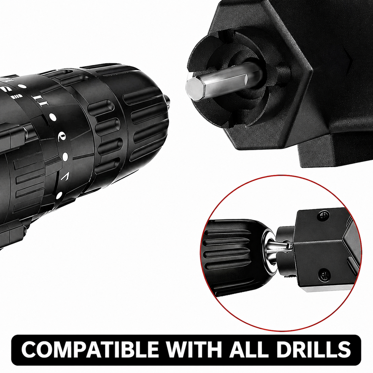 Chainsaw Drill Attachment | Quick-Assembly Saw | Compact DIY Cutter