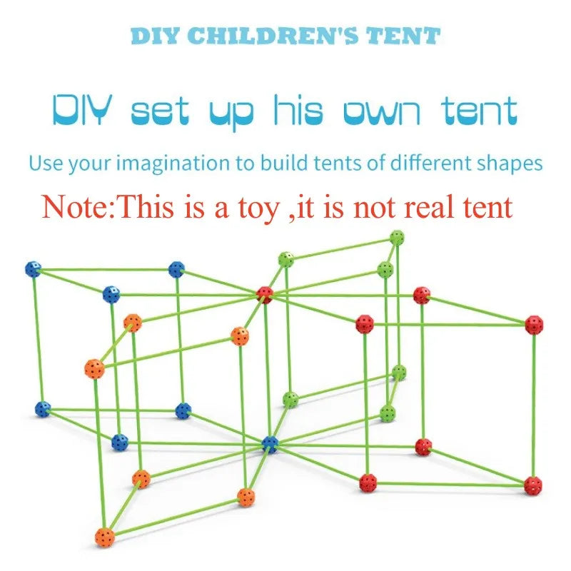 Fort Building Set for Kids