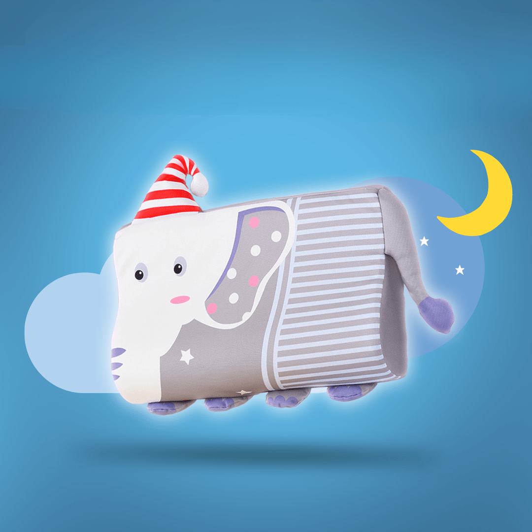 Children's Pillow | Ergonomic Memory Foam | Breathable Design