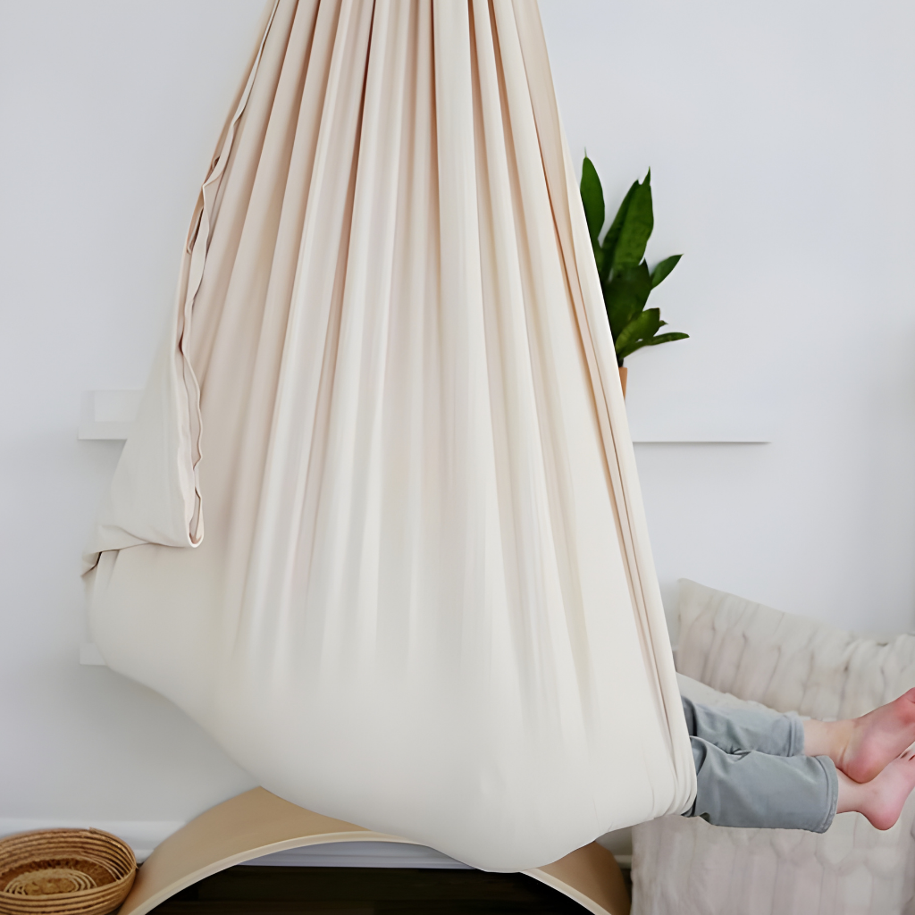 Children's Swing | Stretchy Comfort Fabric | Sensory Support for Kids