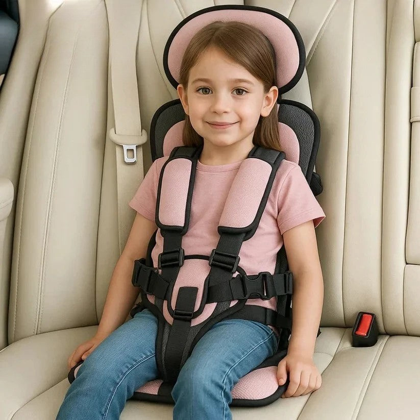 Foldable Travel Child Seat | Quick Installation with Safety Belt System
