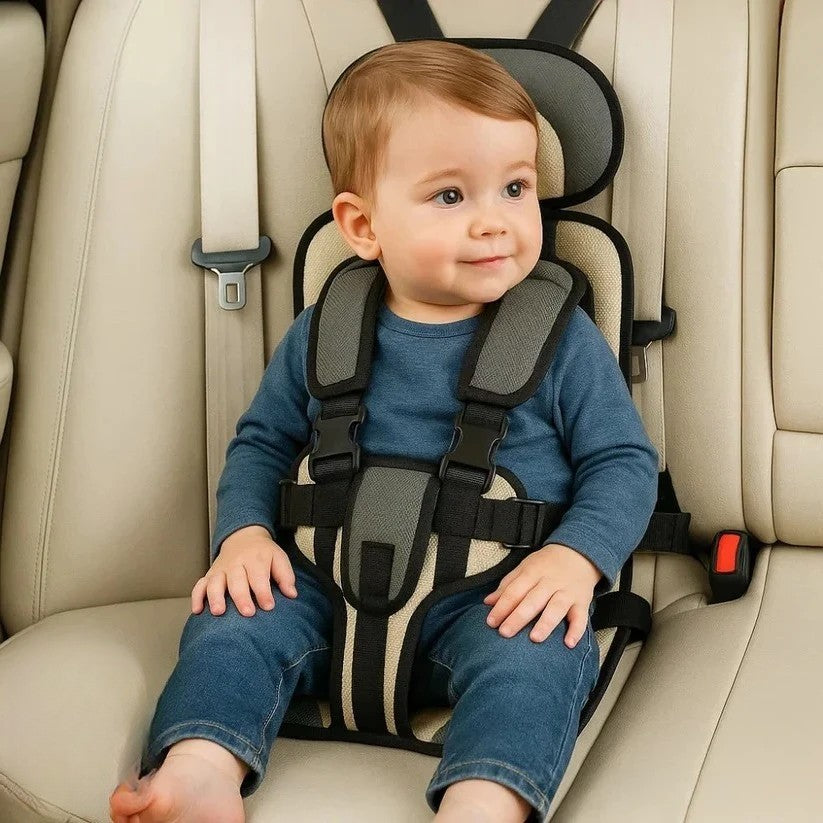 Foldable Travel Child Seat | Quick Installation with Safety Belt System