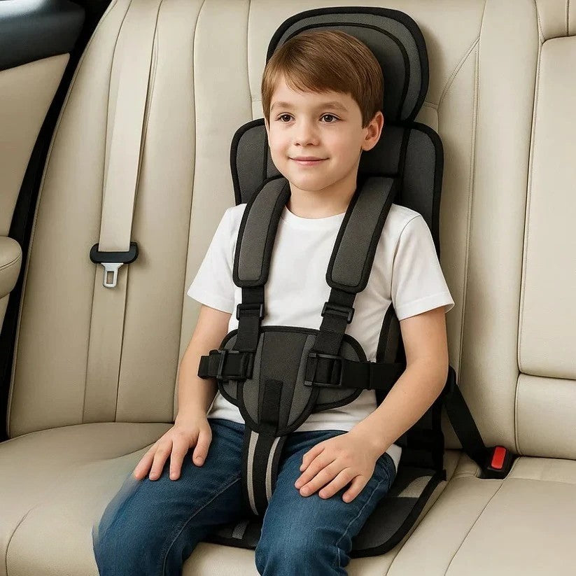 Foldable Travel Child Seat | Quick Installation with Safety Belt System