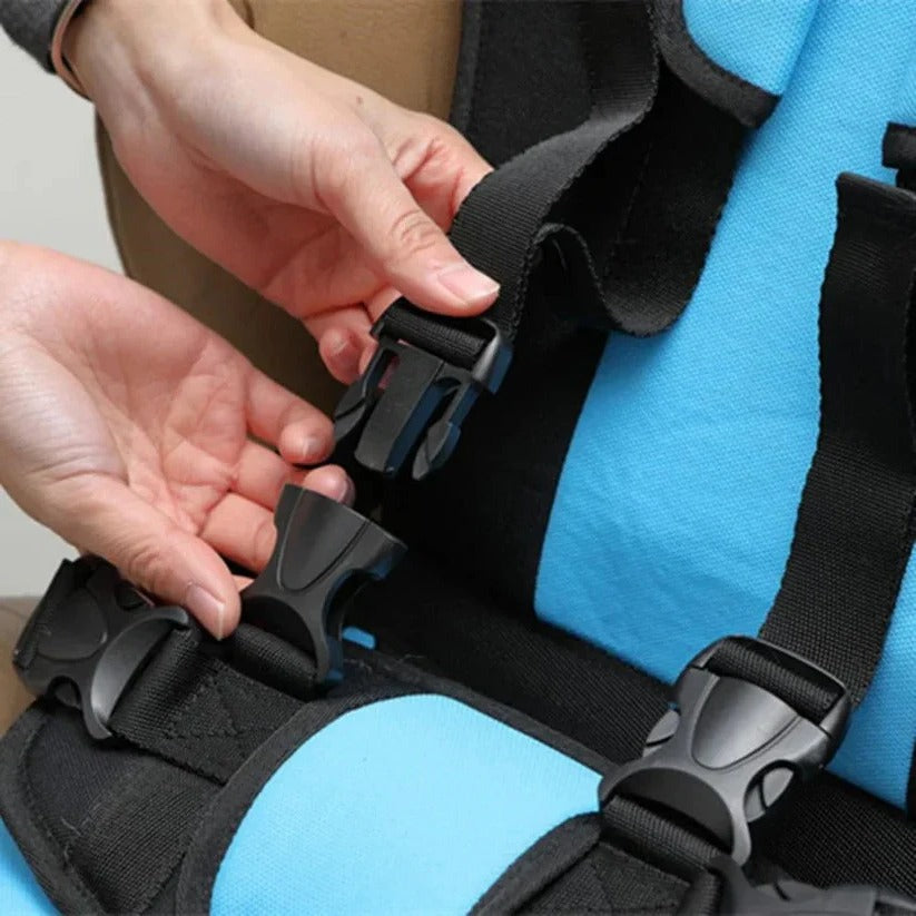 Foldable Travel Child Seat | Quick Installation with Safety Belt System