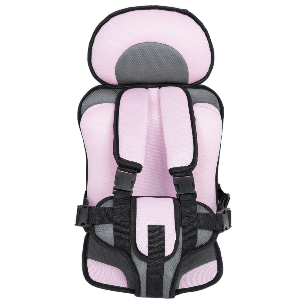 Child Car Seat Booster Cushion | Adjustable Breathable Mesh | 5-Point Harness