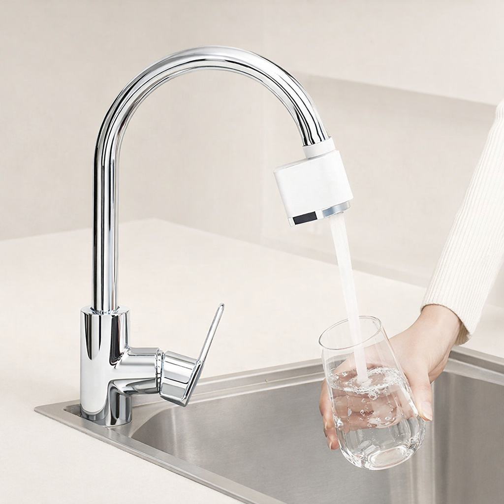 Hands-Free Kitchen Faucet with Infrared Motion Detection