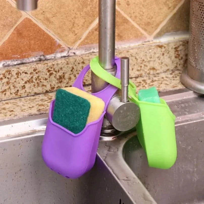 Kitchen Organizer - Hanging Storage Basket for Sink