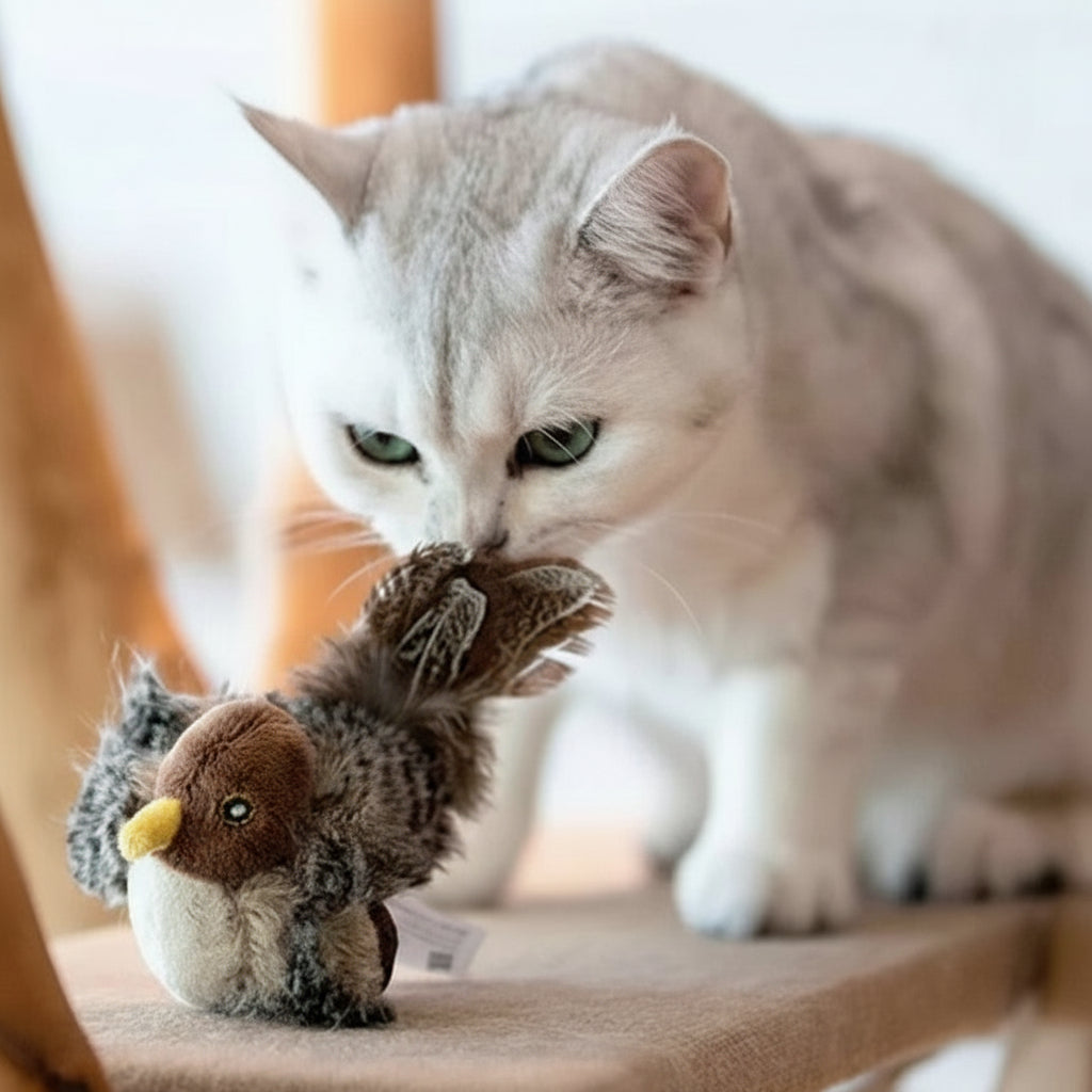 FeatherPlay - Engaging Interactive Bird Toy for Cats