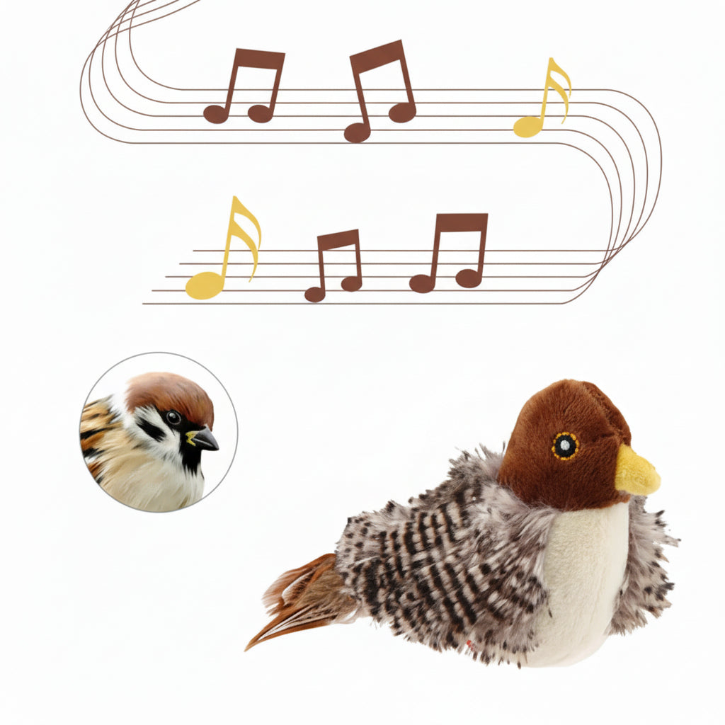 FeatherPlay - Engaging Interactive Bird Toy for Cats