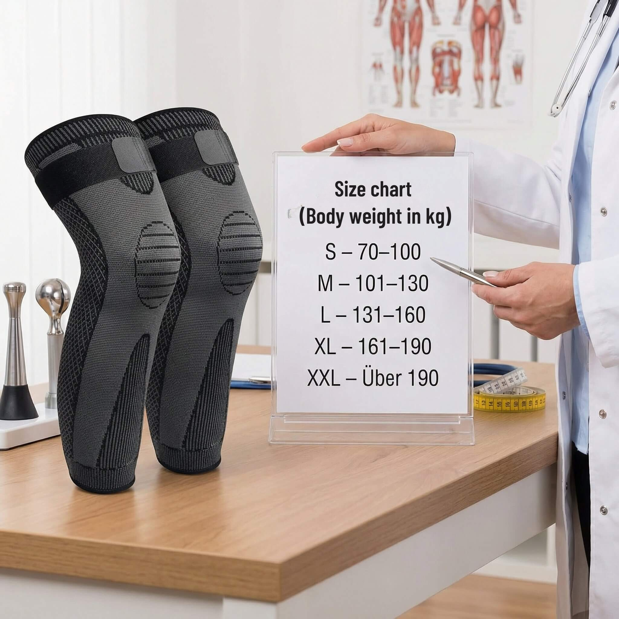 Compression Knee Support | Breathable, Non-Slip Design | Strong Hold
