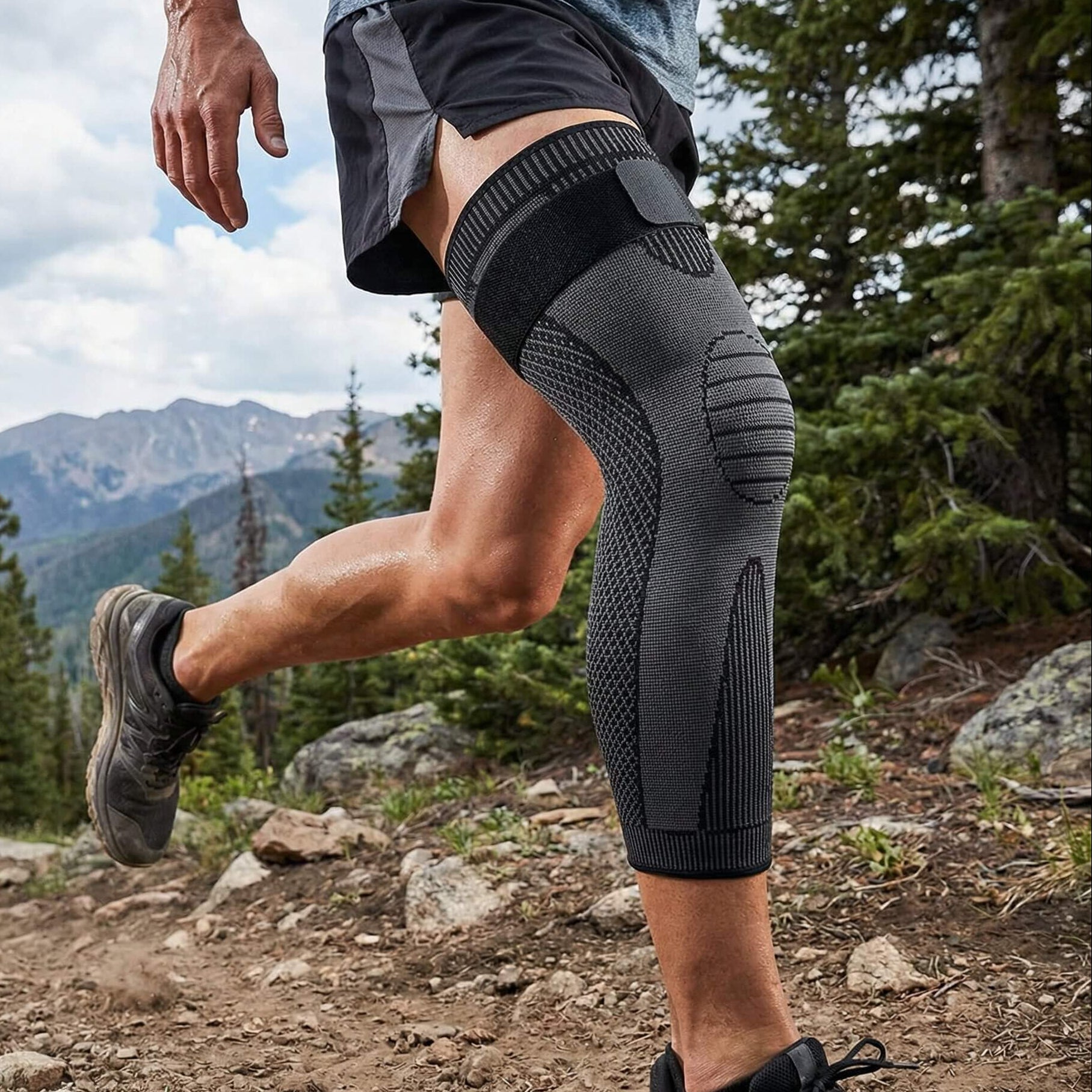 Compression Knee Support | Breathable, Non-Slip Design | Strong Hold