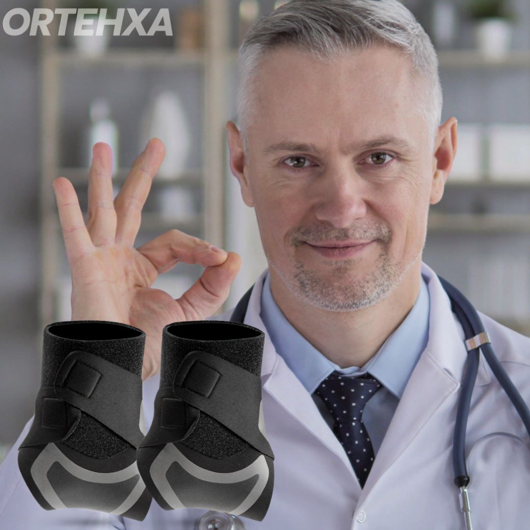 Ankle Support Brace | Compression Foot Wrap | Firm Heel Stability