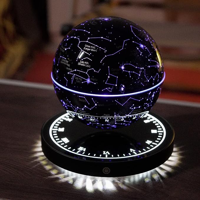 Floating Star Constellation Lamp with Magnetic Levitation