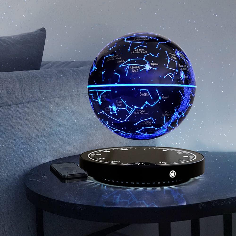 Floating Star Constellation Lamp with Magnetic Levitation