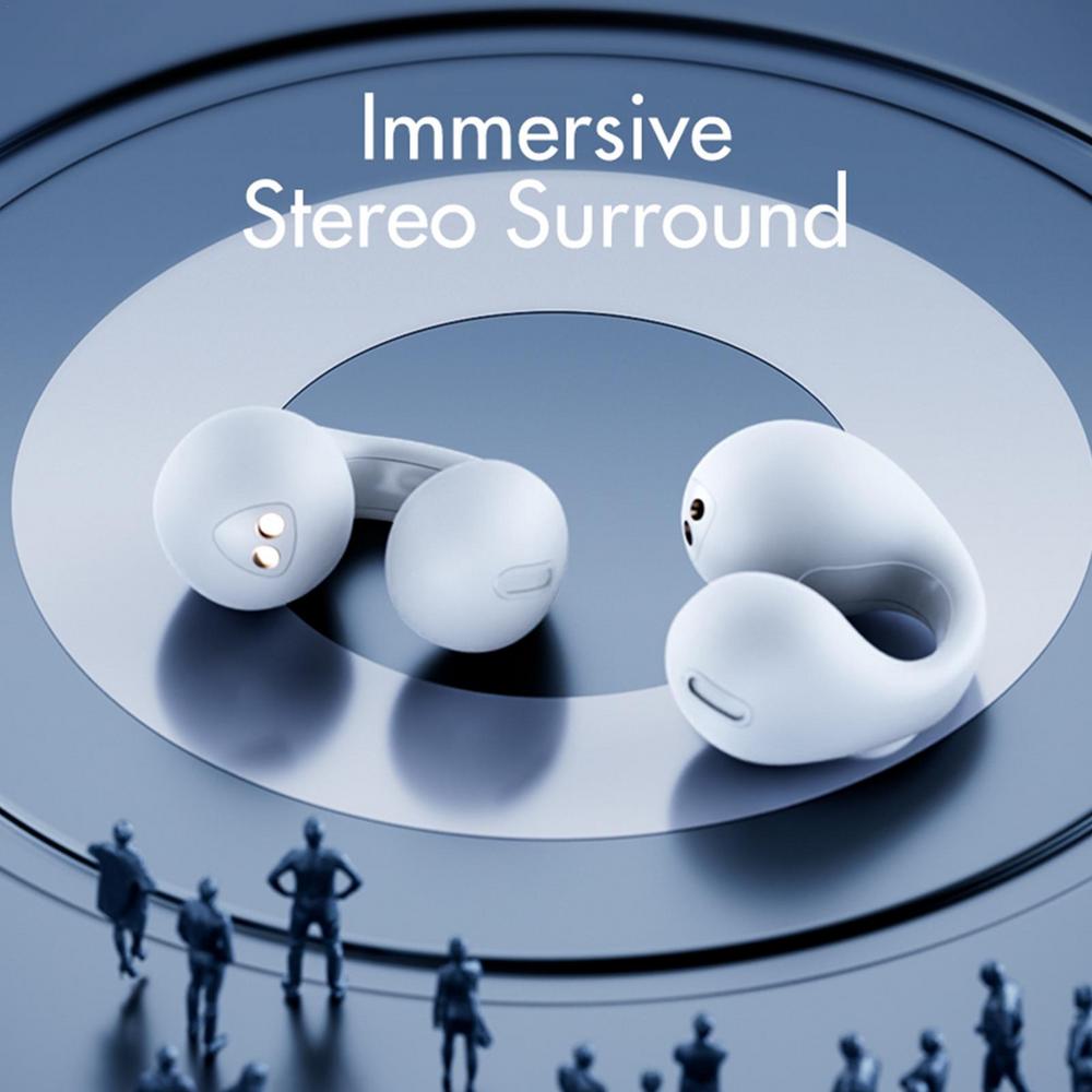 Wireless Open-Ear Headphones with OpenPulse Sound Technology