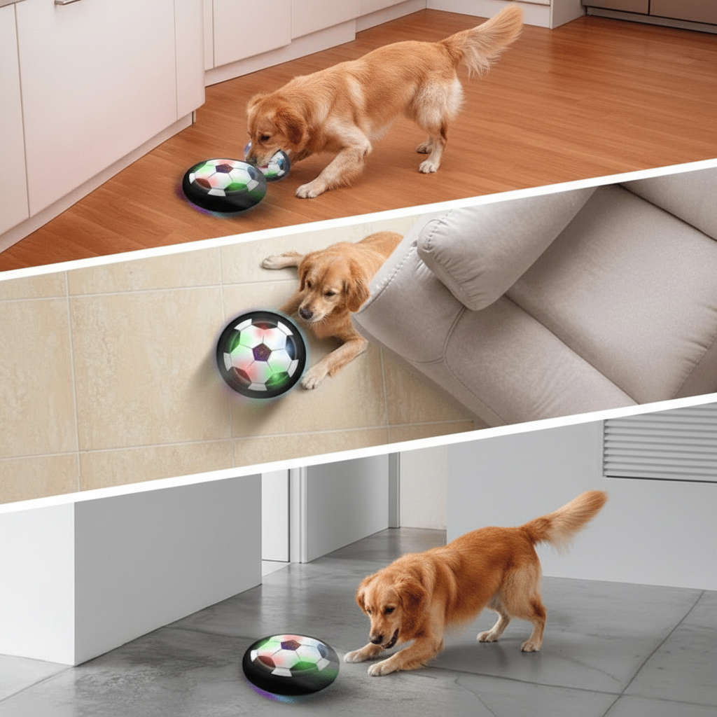 Dynamic Canine Play Ball with Randomized Movements