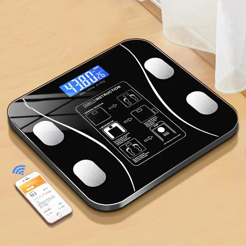 Bluetooth Body Scale | Accurate Measurement and Tracking App Integration