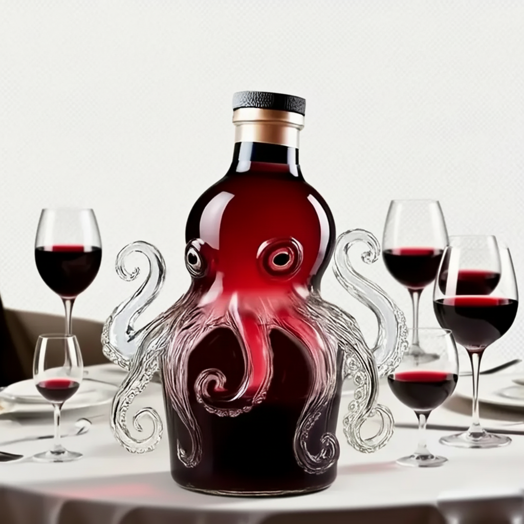 Nautical Elegance - Artistic Wine Decanter for Every Occasion