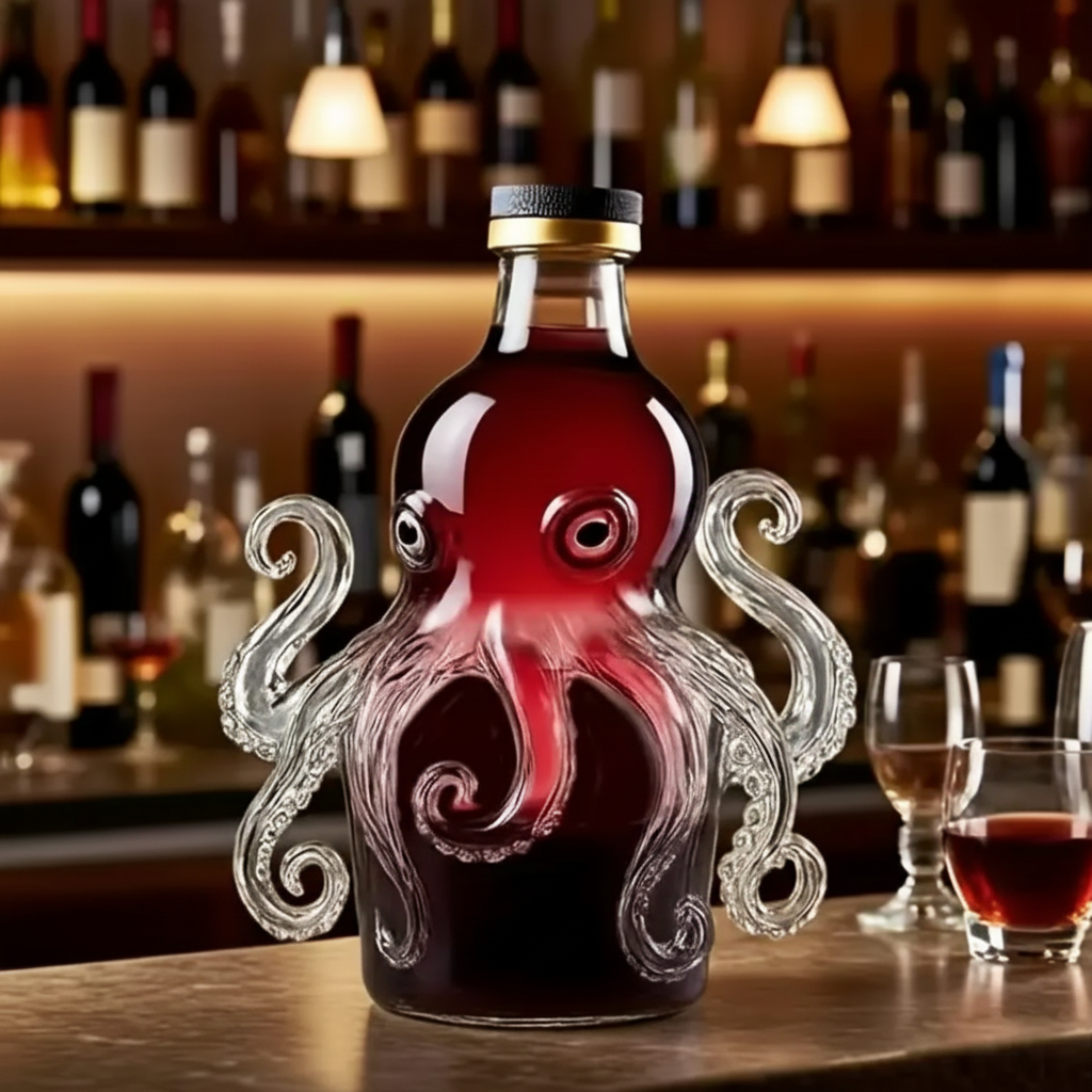 Nautical Elegance - Artistic Wine Decanter for Every Occasion