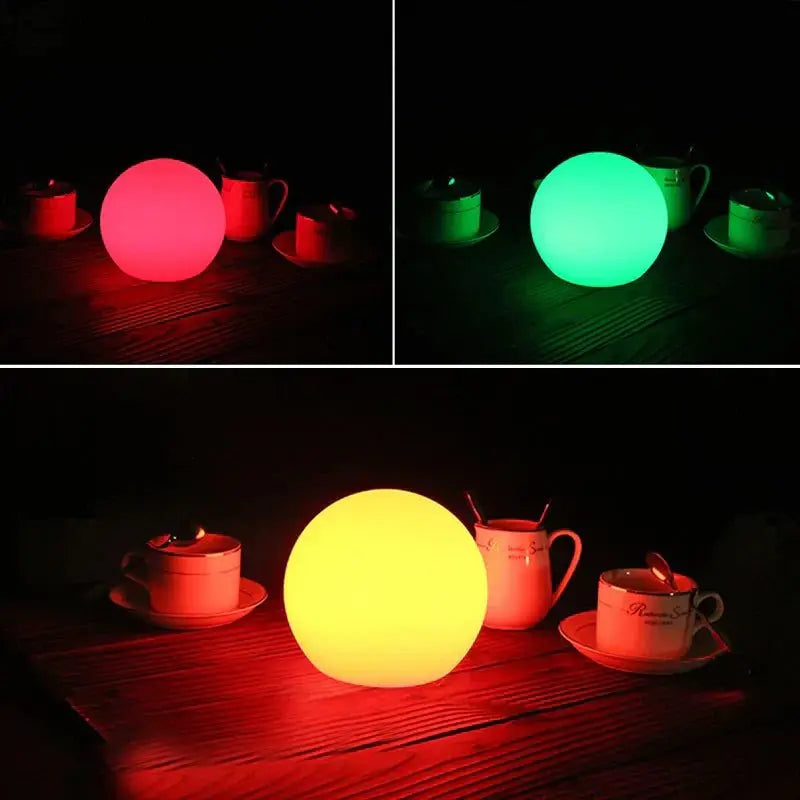 Wireless Sphere Lamp with Remote Control – AuraGlow Design