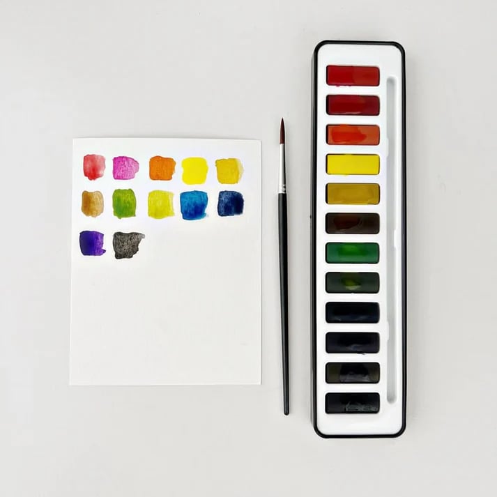Watercolor Workbook for Beginners | Step-by-Step Art Guide
