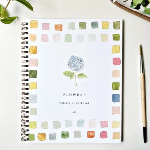 Watercolor Workbook for Beginners | Step-by-Step Art Guide