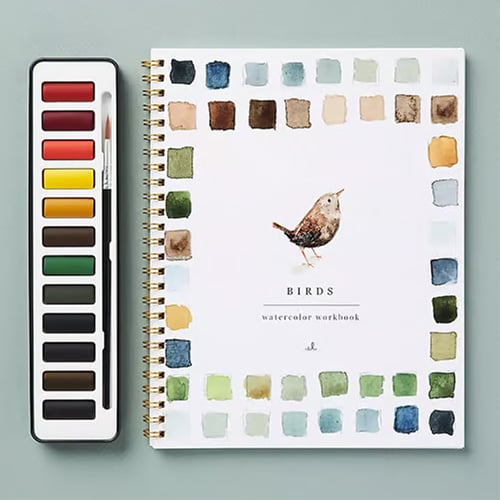Watercolor Workbook for Beginners | Step-by-Step Art Guide