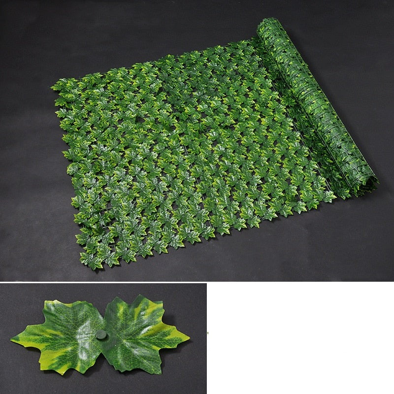 Artificial Leaf Privacy Screen | Weatherproof and UV Resistant | Customizable