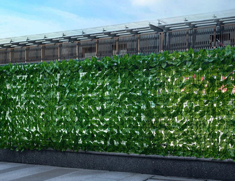 Artificial Leaf Privacy Screen | Weatherproof and UV Resistant | Customizable