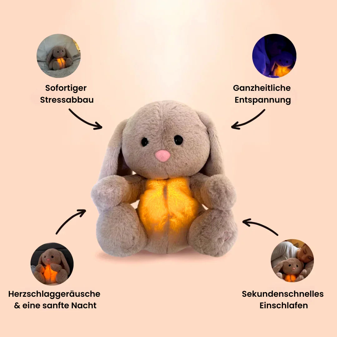 Stuffed Animal | Gentle Breathing Motion for Calm | Washable with Removable Module