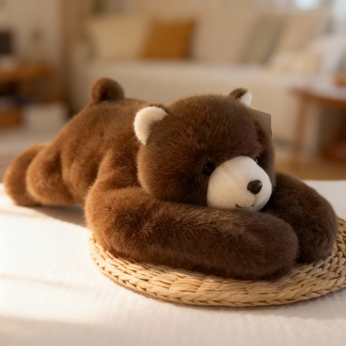 Cuddly Plush Toy for Stress Relief | Ultra-Soft Faux Fur Companion