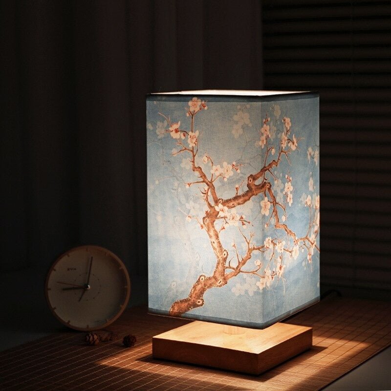 Serene Glow Bamboo Table Lamp – Nature-Inspired Minimalism