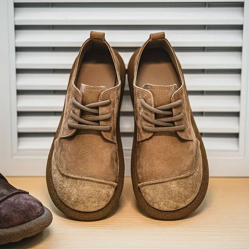 Genuine Cowhide Leather Orthopedic Footwear for All-Day Comfort