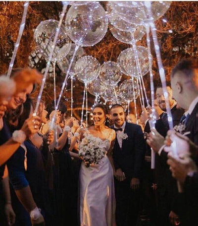 Reusable LED Balloons | Soft Glow Party Decoration | Press Button Light