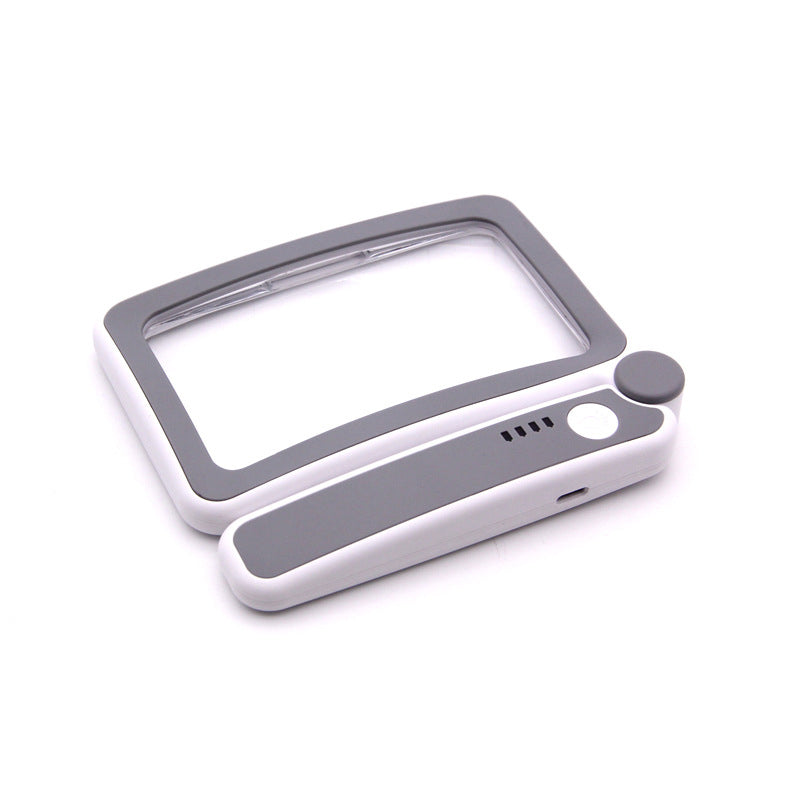 Rechargeable Folding LED Magnifying Lamp | Glare-Free Reading Light