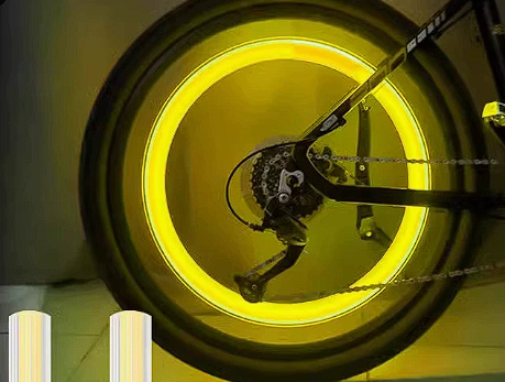 Waterproof Valve Cap Light with LED Wheel Illumination