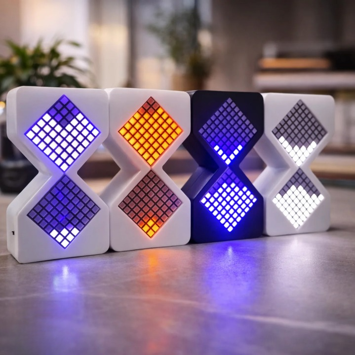 LED Timer with Flip Control and Position Sensor for Relaxation Visualization