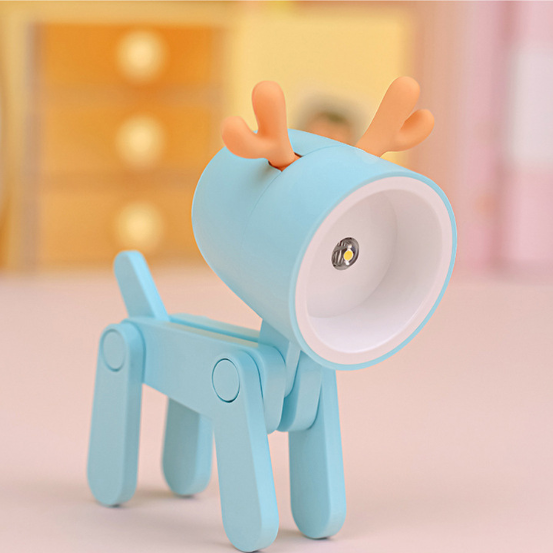 Adjustable LED Table Pet Lights | Soothing for Sleep | Battery Operated