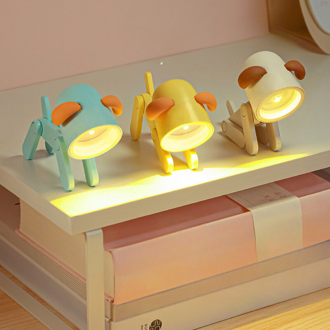 Adjustable LED Table Pet Lights | Soothing for Sleep | Battery Operated