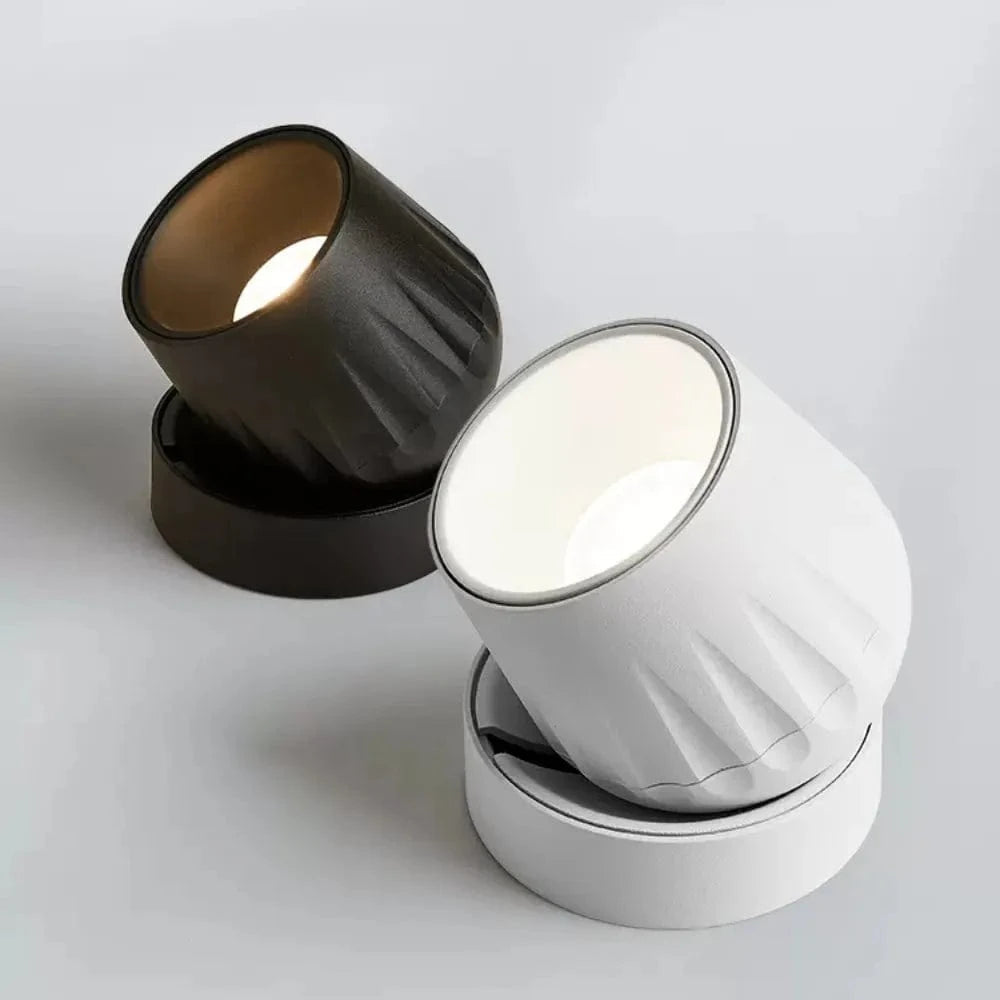 Efficient 10W LED Ceiling Spotlight in Sleek Aluminum