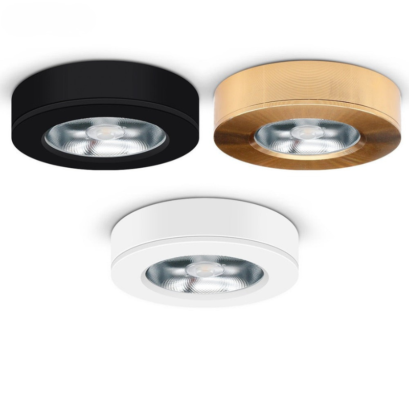 Stylish Surface-Mounted LED Downlight - 3W to 9W Options