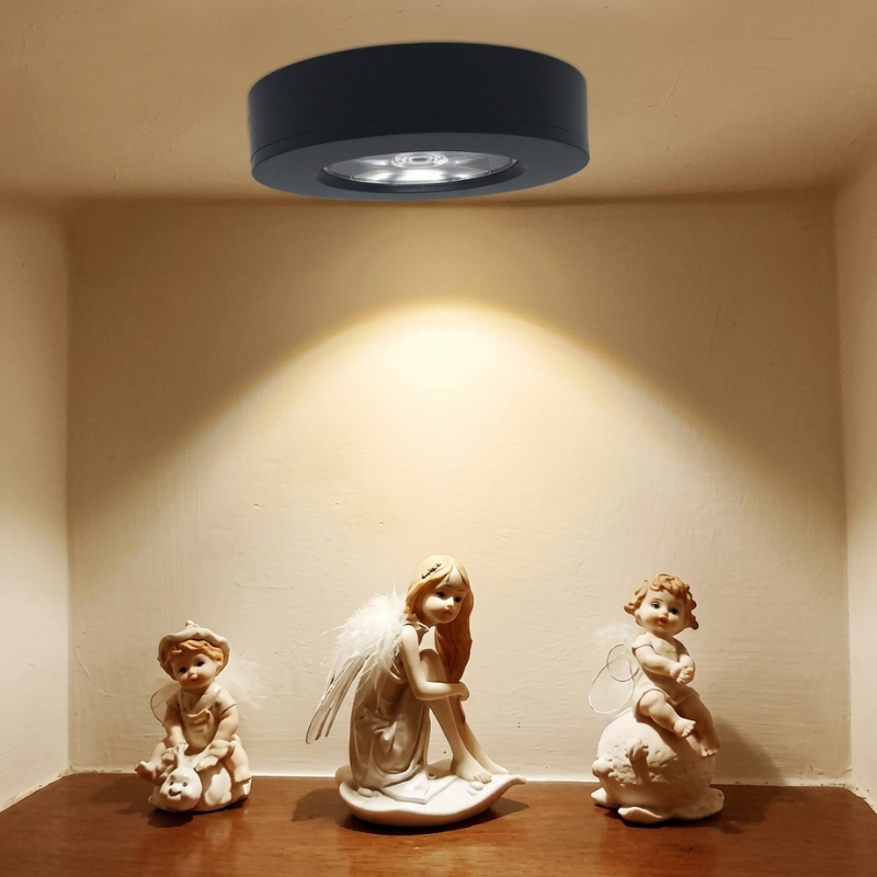 Stylish Surface-Mounted LED Downlight - 3W to 9W Options
