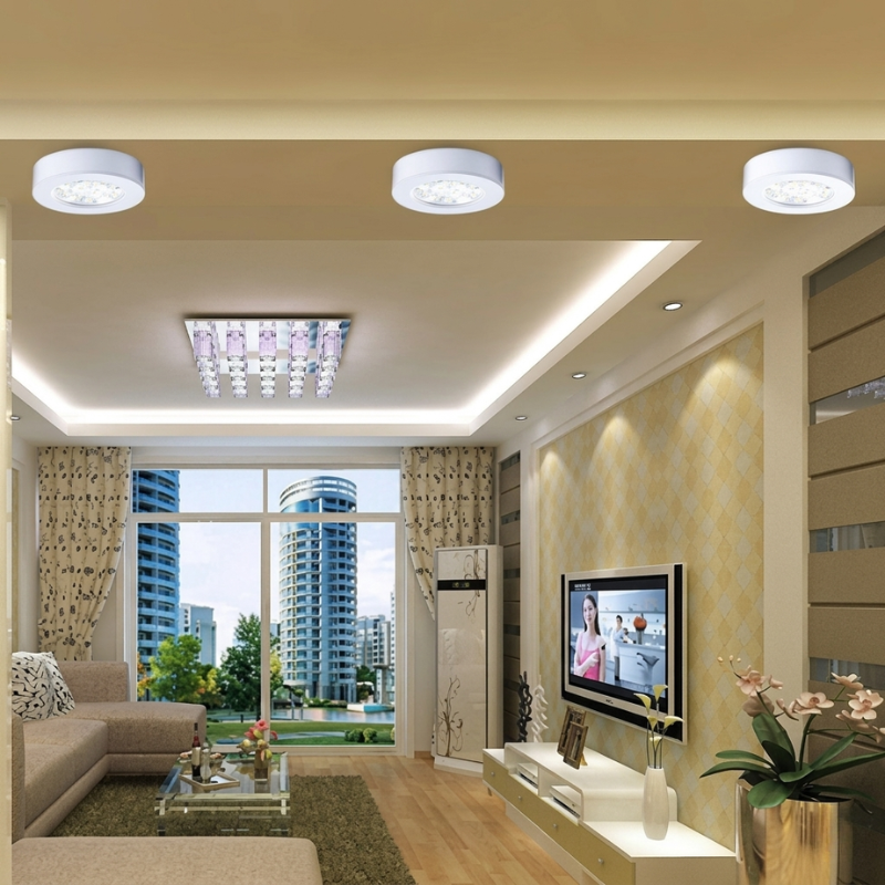 Stylish Surface-Mounted LED Downlight - 3W to 9W Options