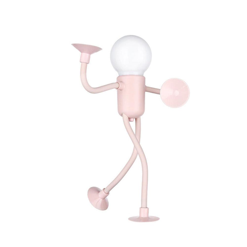 Flexible Battery-Powered LED Glow Lamp for Cozy Spaces